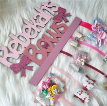 Load image into Gallery viewer, Personalised Bow Holder