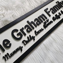Load image into Gallery viewer, Family Name Road Sign