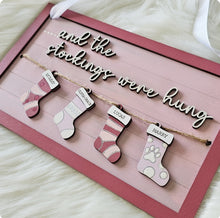 Load image into Gallery viewer, Stocking Plaque