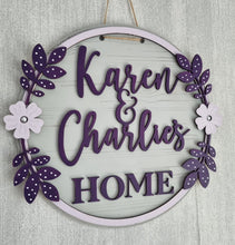 Load image into Gallery viewer, Family Initial Plaque