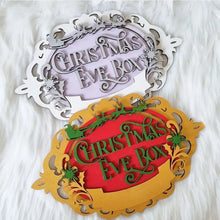 Load image into Gallery viewer, Christmas Eve Box / Crate (Wooden Plaque)