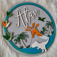 Load image into Gallery viewer, Dinosaur Plaque