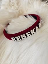 Load image into Gallery viewer, Personalised Velvet Hairband
