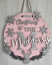 Load image into Gallery viewer, Family Initial Personalised Plaque
