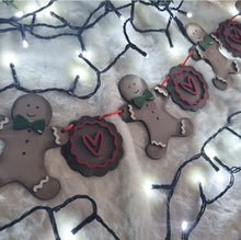 Load image into Gallery viewer, Gingerbread Bunting
