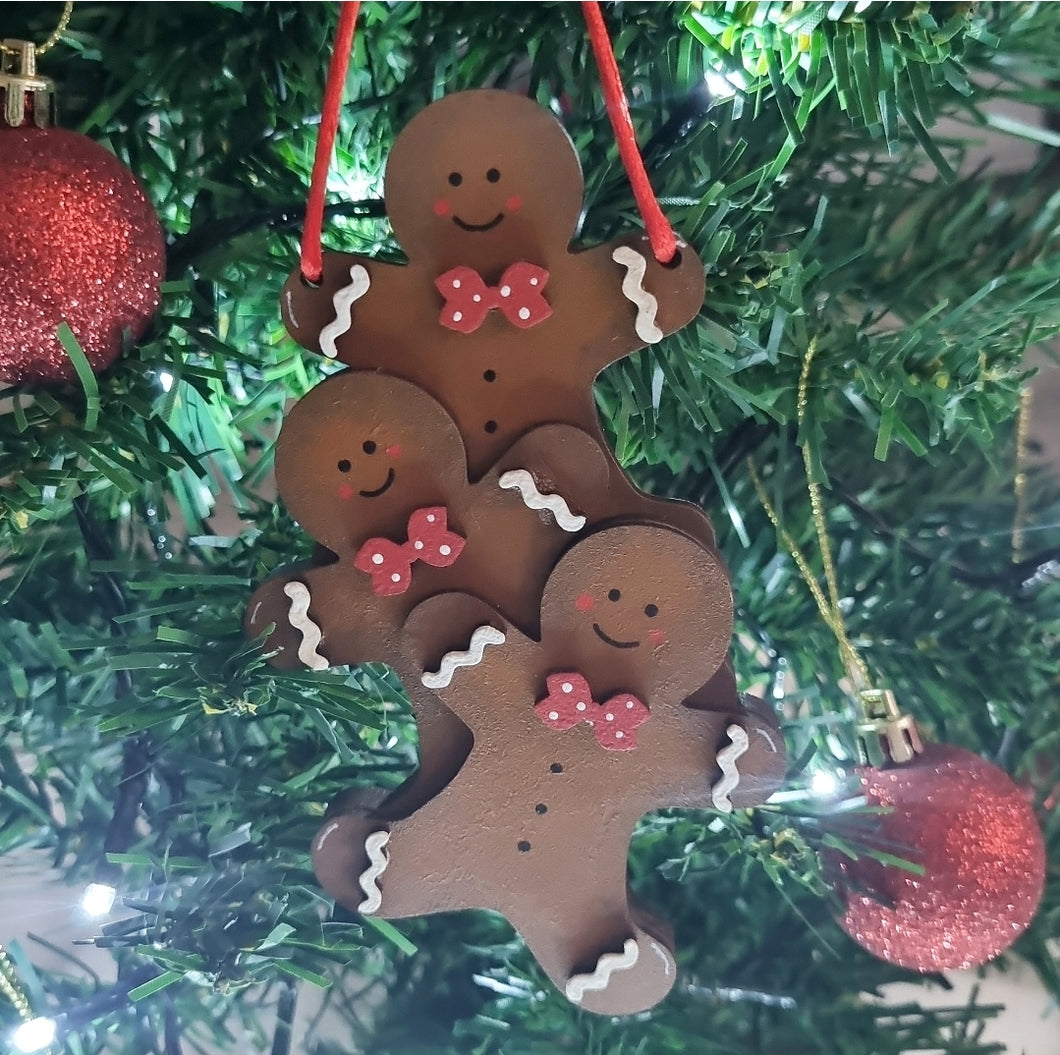 Gingerbread Stacker Bauble