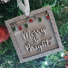 Load image into Gallery viewer, Merry &amp; Bright Bauble
