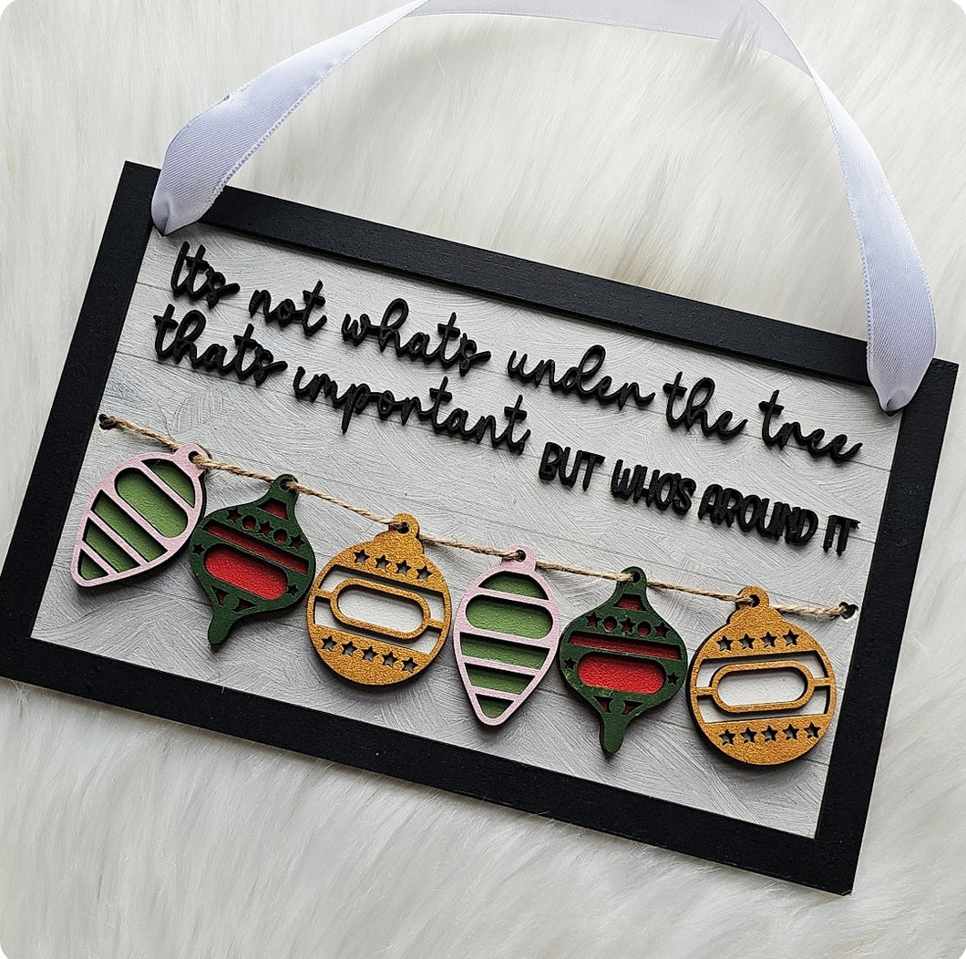 Bauble Plaque