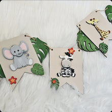 Load image into Gallery viewer, Jungle Themed Bunting
