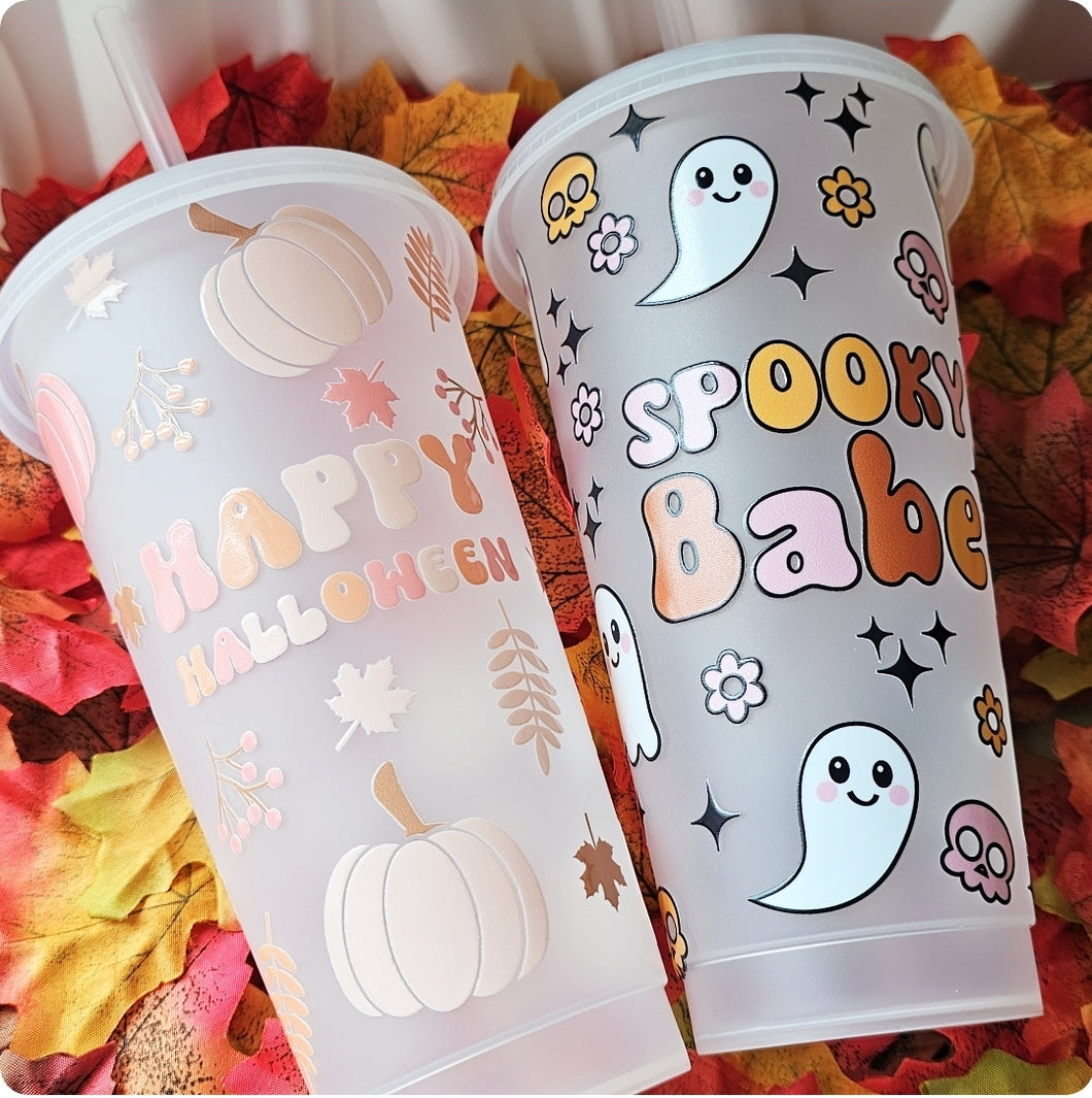 Halloween Cold Cups 24oz