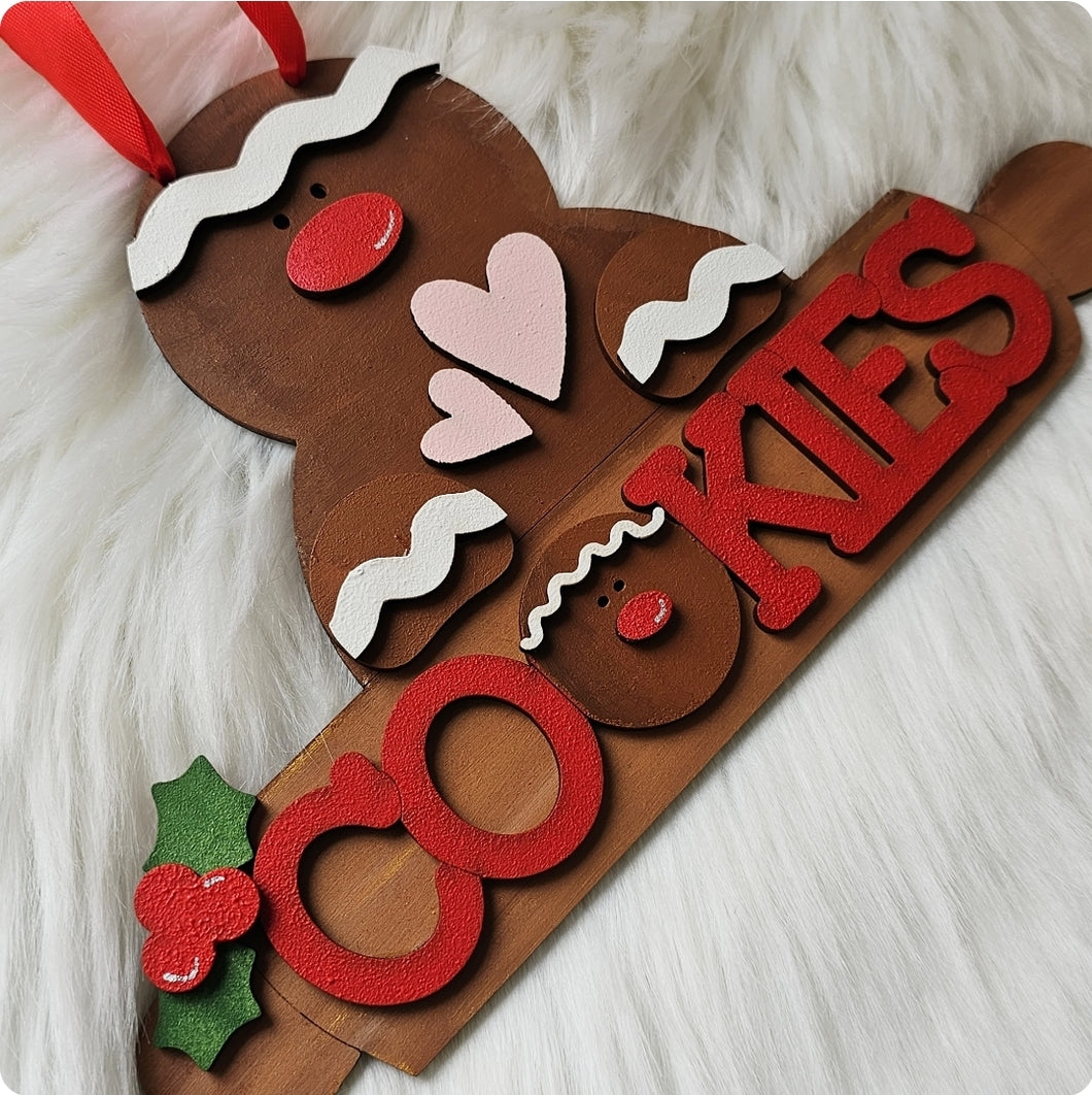 Gingerbread Cookies Plaque