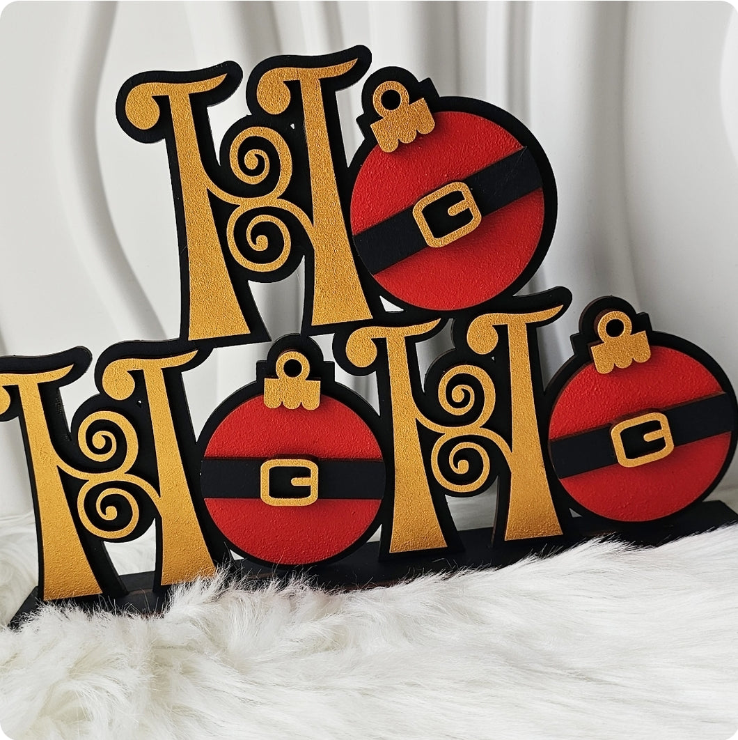 Ho Ho Ho Freestanding Piece
