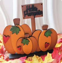 Load image into Gallery viewer, Hello Pumpkin Freestanding
