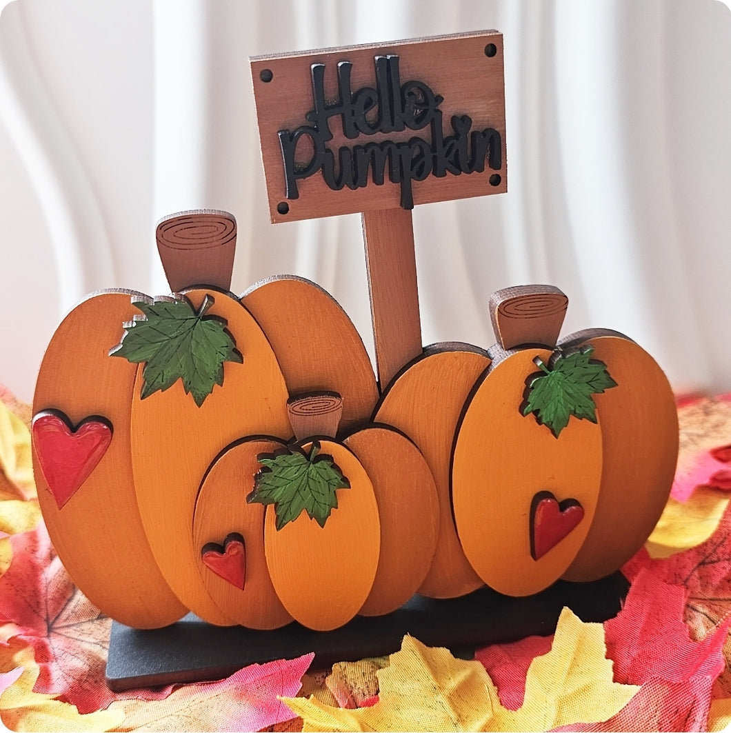 Hello Pumpkin Freestanding