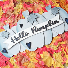 Load image into Gallery viewer, Hello Pumpkin Large Plaque
