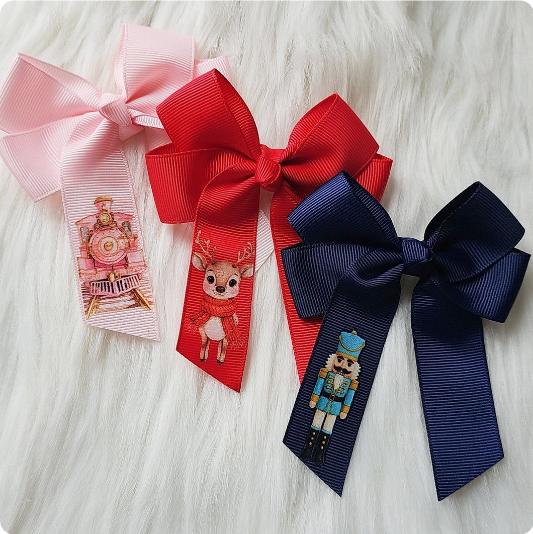 Personalised Christmas Bows