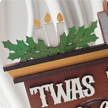 Load image into Gallery viewer, Twas the Night before Christmas Fireplace Decor
