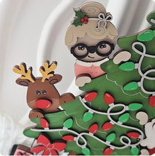 Load image into Gallery viewer, Santa &amp; Friends Christmas Tree
