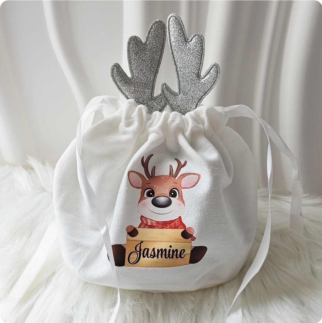 Reindeer Treat Bag