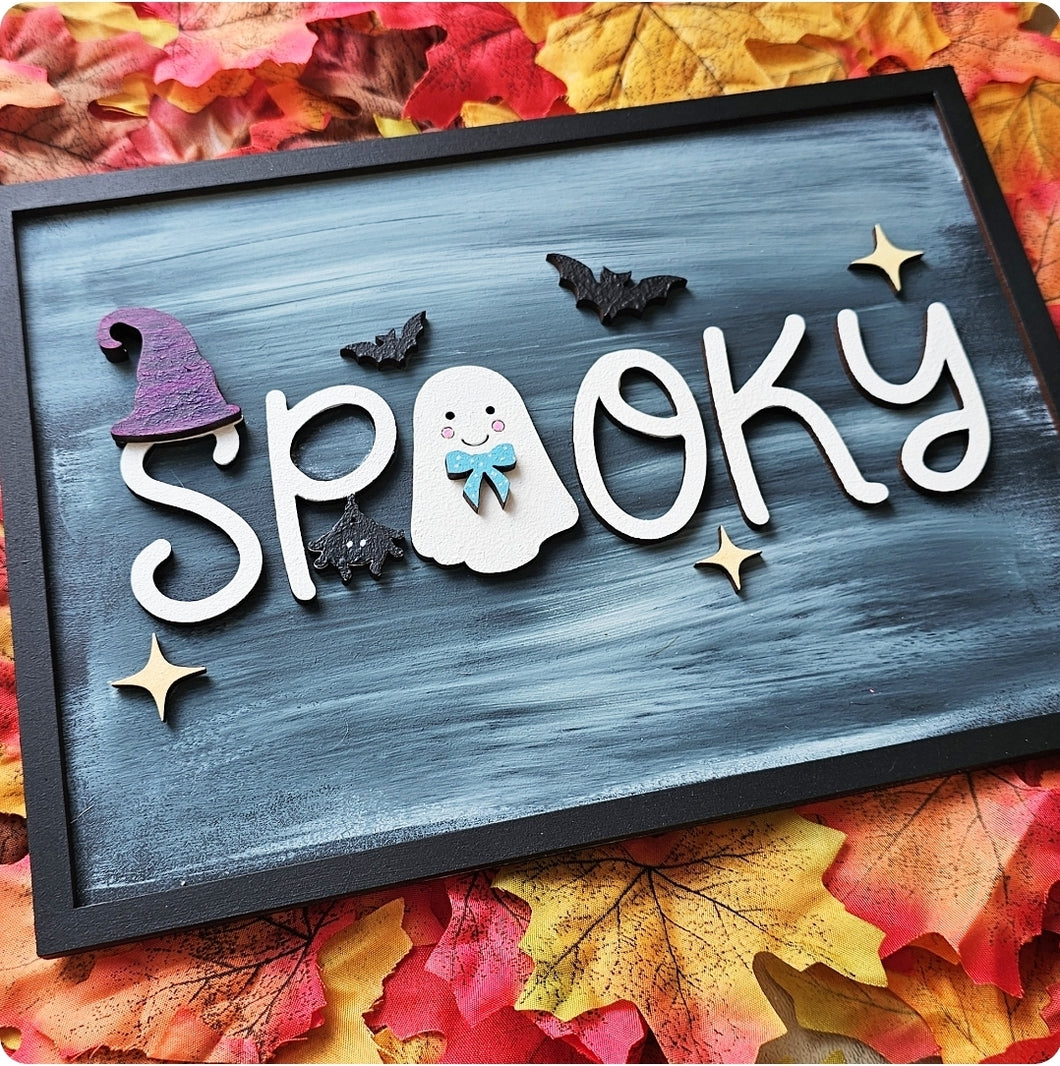 Spooky Plaque