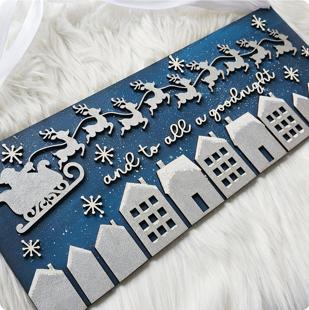 & to all a Goodnight Plaque