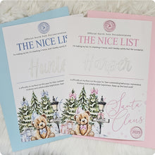 Load image into Gallery viewer, Nice List Certificates
