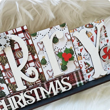 Load image into Gallery viewer, Merry Christmas Blocks
