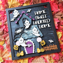 Load image into Gallery viewer, Home Sweet Haunted Home Plaque
