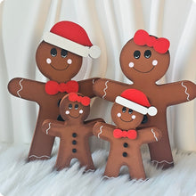 Load image into Gallery viewer, Gingerbread Family
