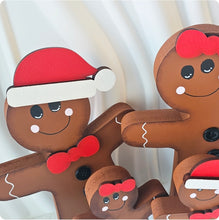 Load image into Gallery viewer, Gingerbread Family
