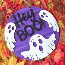 Load image into Gallery viewer, Hey Boo Plaque
