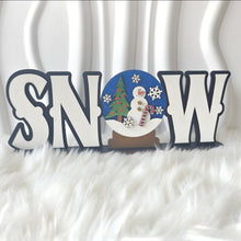 Load image into Gallery viewer, Snow Wording
