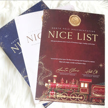 Load image into Gallery viewer, Nice List Certificates
