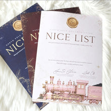 Load image into Gallery viewer, Nice List Certificates
