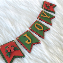 Load image into Gallery viewer, Joy Mini Bunting
