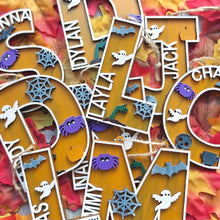 Load image into Gallery viewer, Halloween Letters

