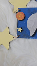 Load and play video in Gallery viewer, Space Themed Bunting
