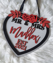 Load image into Gallery viewer, Personalised Wedding Plaque
