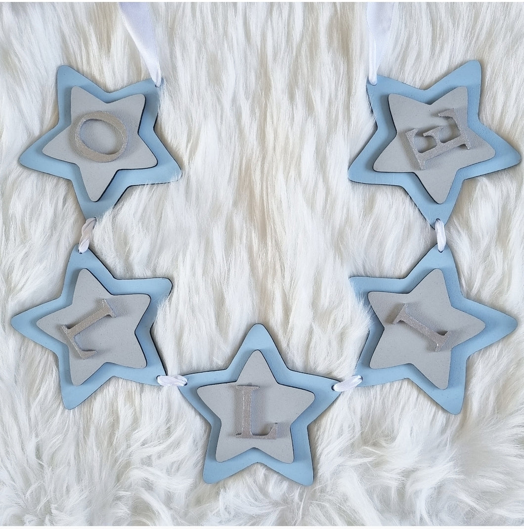 Heart or Star Bunting