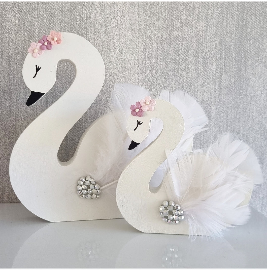 Set of 2 Swans