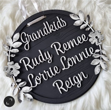 Load image into Gallery viewer, Family Names Plaque
