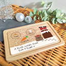 Load image into Gallery viewer, Personalised Santa Treat Board
